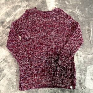 On The Byas Red Knit Sweater